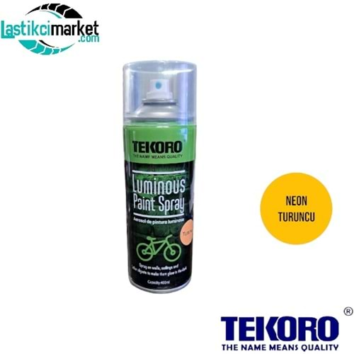 Tekoro Neon Turuncu Fosforlu (400) ML.