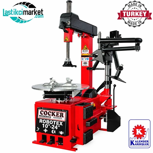 Kalender Robotek 10-24 Çift Devirli+Yardımcı Kollu Lastik Sökme Takma Makinesi