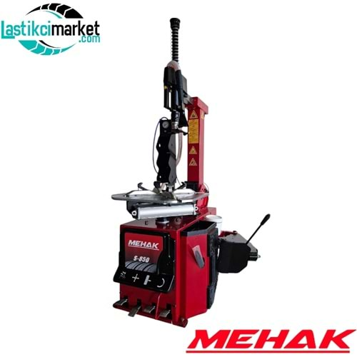 Mehak S-850 Şoklama Sistemli Raflı Saatli Lastik Sökme Makinesi