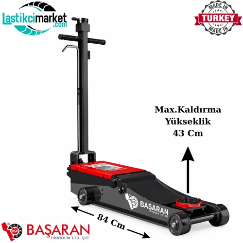 3 Ton Başaran Havalı Alçak Profil Timsah Kriko