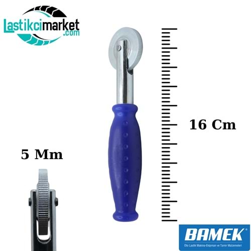 Makara Yama Ezici Plastik Saplı 5 Mm