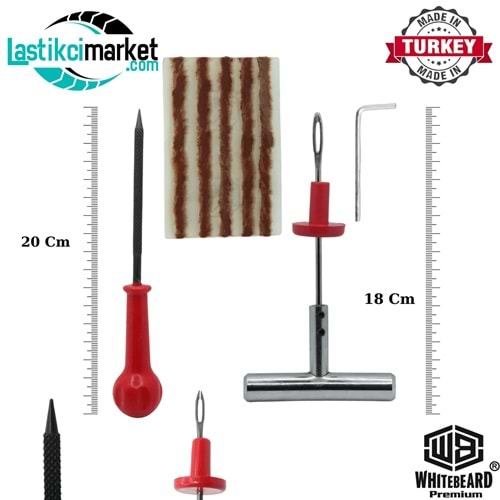 Whıte Brıght Fitil Set Metal