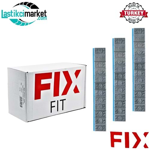 Fix Yapışma Balans Ağırlığı 5x5 Paket İçi Miktar (100x5)Gr