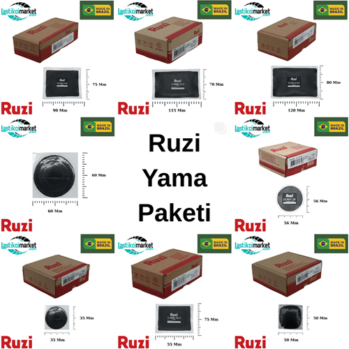 Ruzi Yama Kolisi (10) Paket Koli İçi Miktar