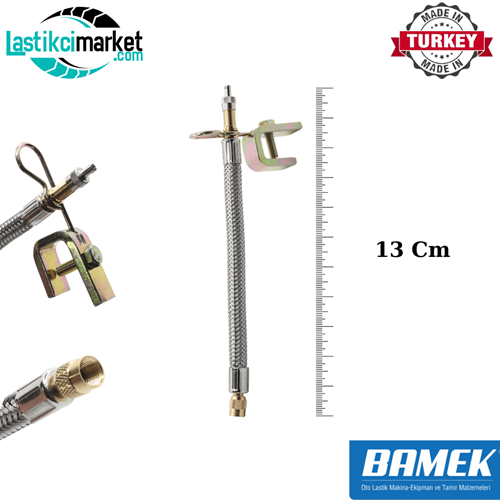 Hasır Sargı İlave Sübap 13 Cm
