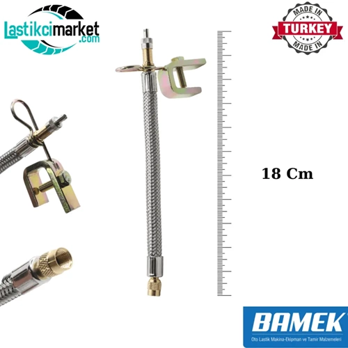 Hasır Sargı İlave Sübap 18 Cm