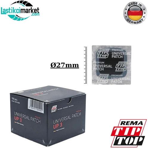 Rema Up 3 Çivi Deliği Yaması Q(27Mm.)Paket İçi Miktar (100)