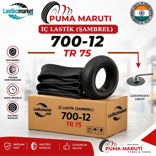 700-12 Tr75 (TA) Puma Maruti İç Lastik Koli İçi Adet (20)