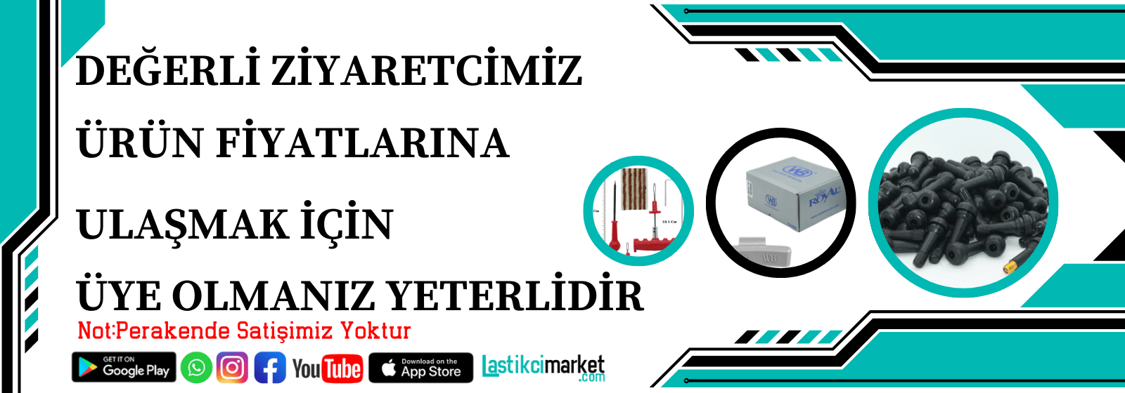 lastik tamir malzemeleri