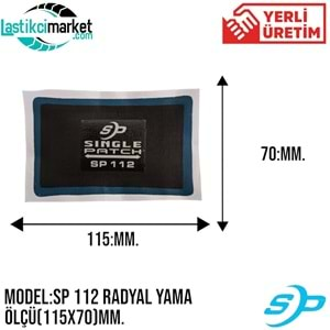 Sp 112 Yerli Yama Radyal Paket İçi Adet (10)