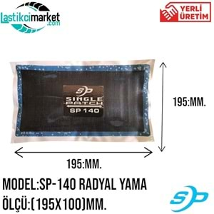 Sp 140 Yerli Yama Radyal Paket İçi Adet (10)