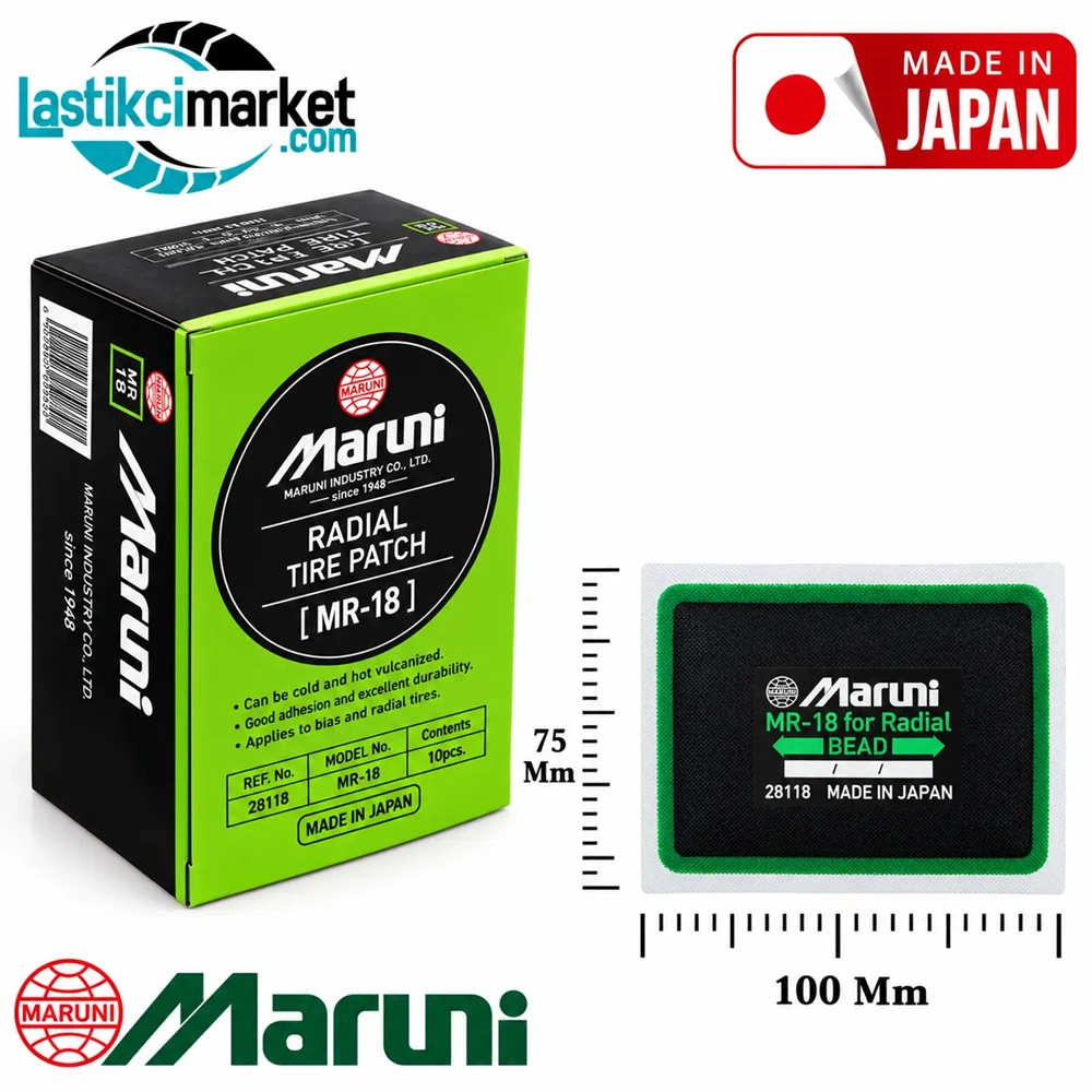 Mr 18 Maruni Radyal Yama Paket İçi Adet (10)