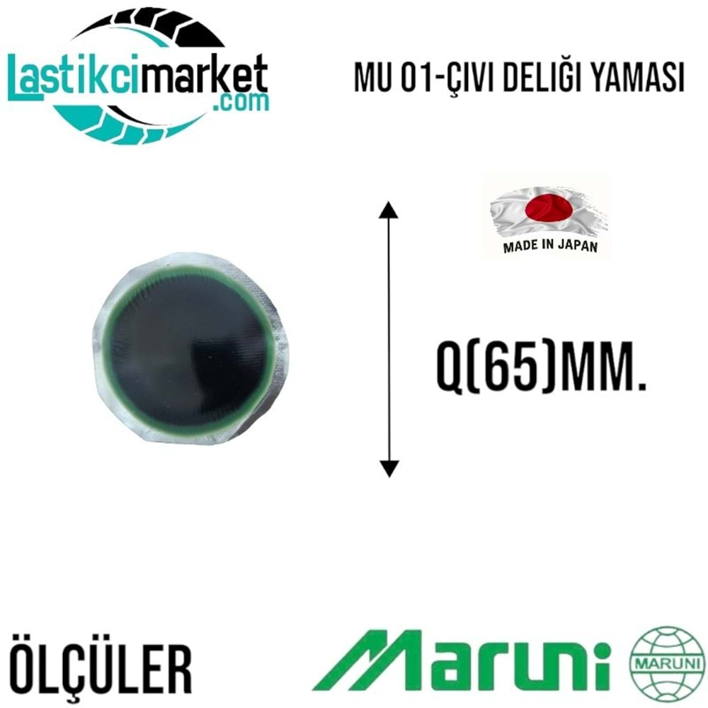 Mu 01 Maruni Çivi Deliği Yaması Paket İçi Adet (50)