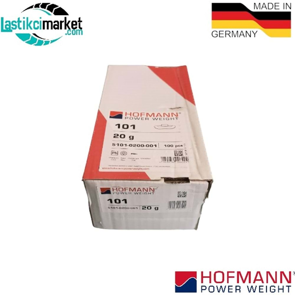 20 Gr Normal Hofman Kurşun Paket İçi Adet (100)