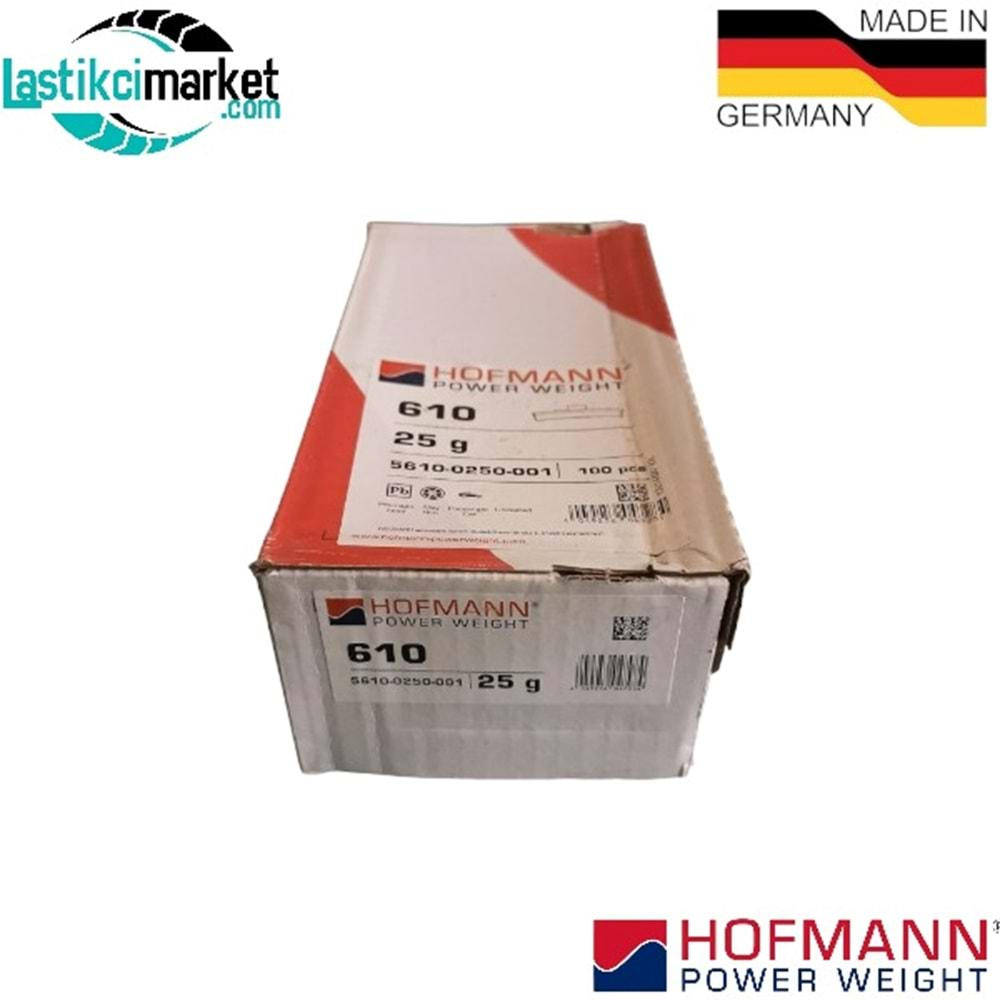 25 Gr Turbo Hofman Kurşun Paket İçi Adet (100)