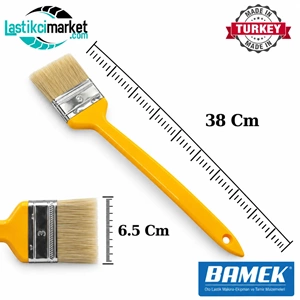 Montaj Kremi Fırçası Uzun Sarı Bamek
