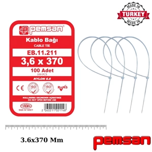 Tel Kelepce 3.6x370 Pemsan Beyaz