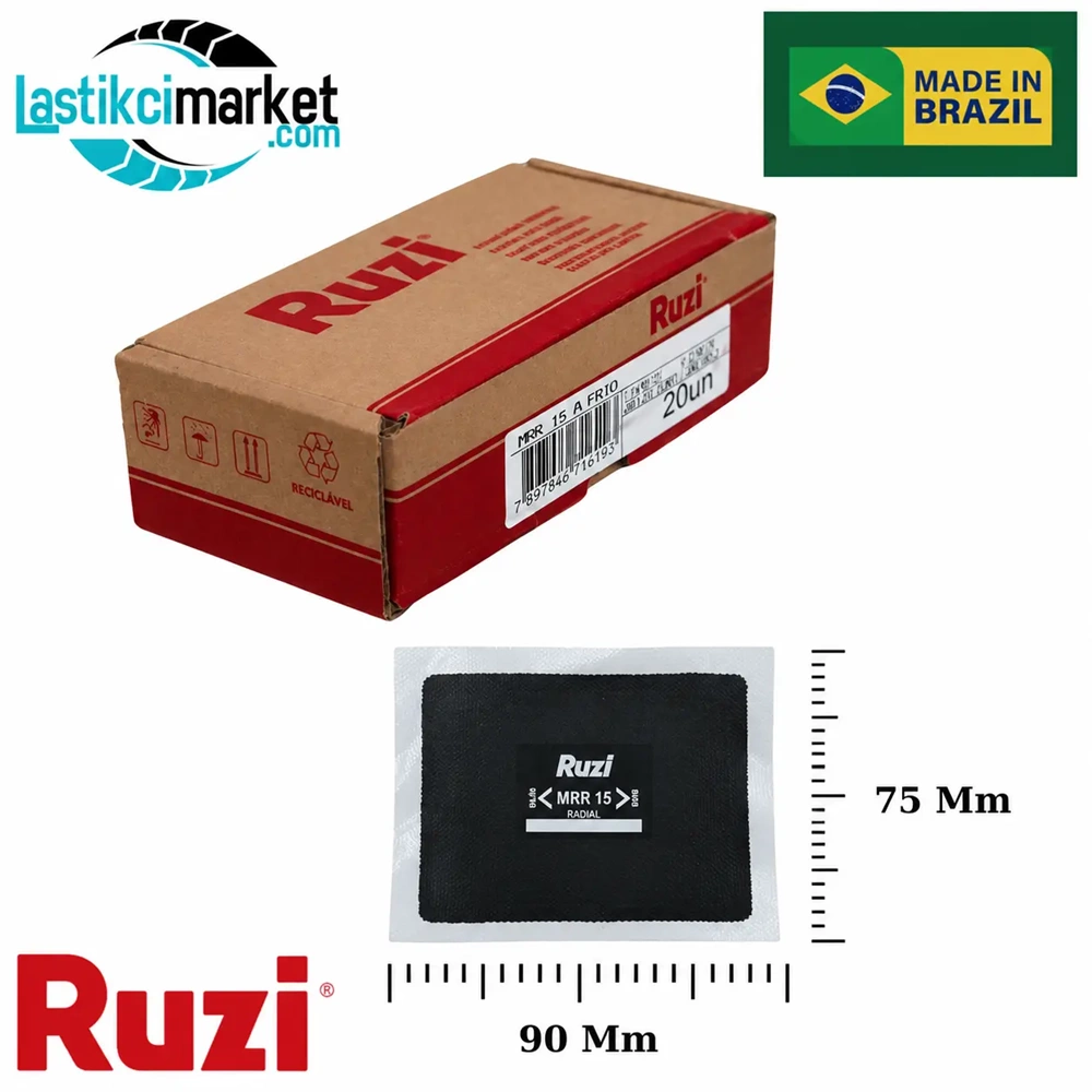 Mrr 15 Ruzi Radyal Yama (90x75)Mm. Paket İçi Adet (20)