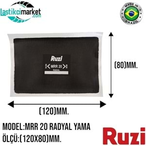 Mrr 20 Ruzi Radyal Yama (120x80)Mm. Paket İçi Adet (10)