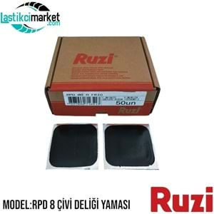 Rpd 8 Ruzi Çivi Deliği Yaması (67x67)Mm. Paket İçi Adet (50)