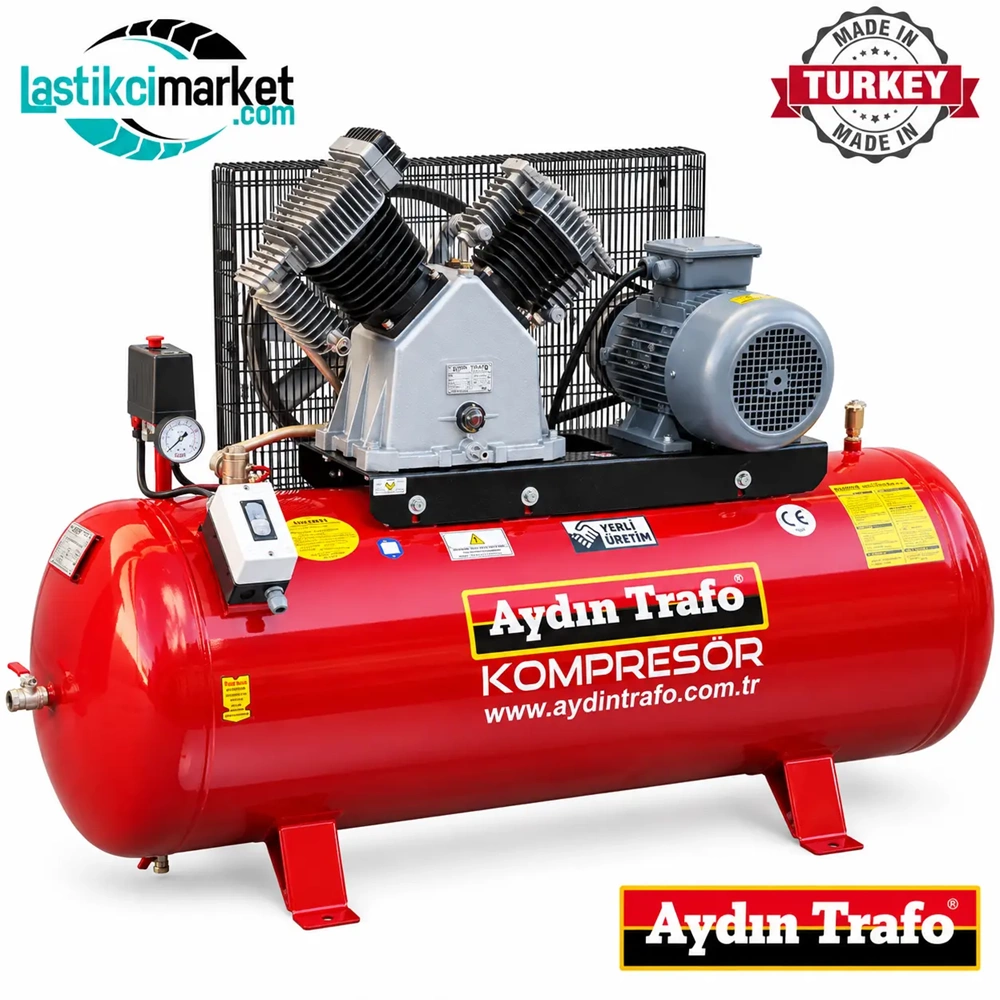 Aydın Trafo 22-220 M 12 Bar-1.5Kw-2 Hp. Pistonlu Komprösör