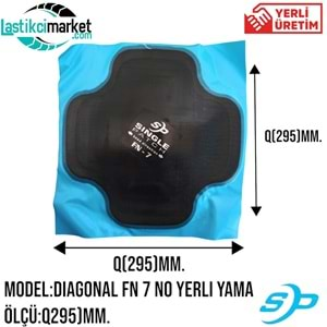 Diagonal Fn 7 No Yerli Yama Paket İçi Adet (10)