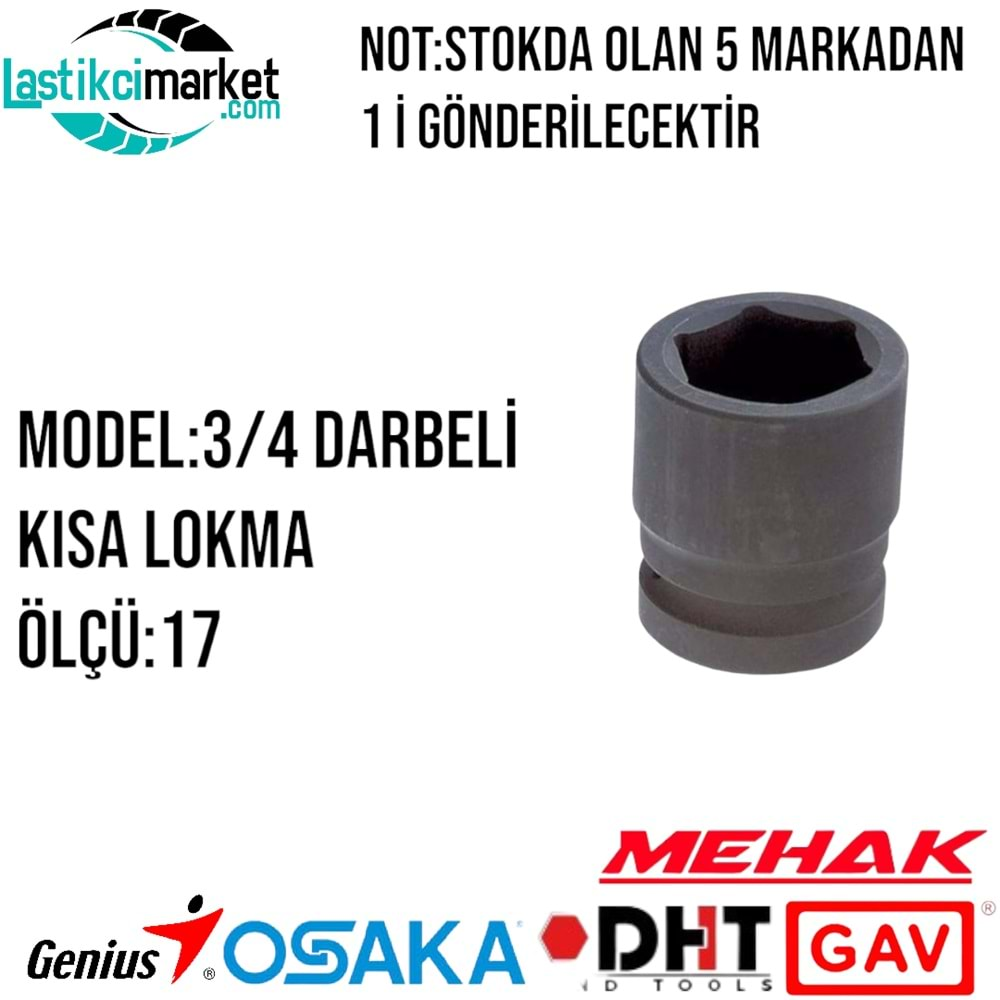 3/4 17 Lokma Kısa