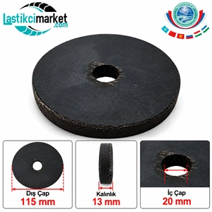 Telli Fırça Kaucuk 11.5 Cm