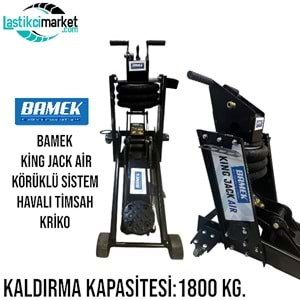 1,800 Kg Bamek Kıng Jack Alçak Profil Körüklü Kriko