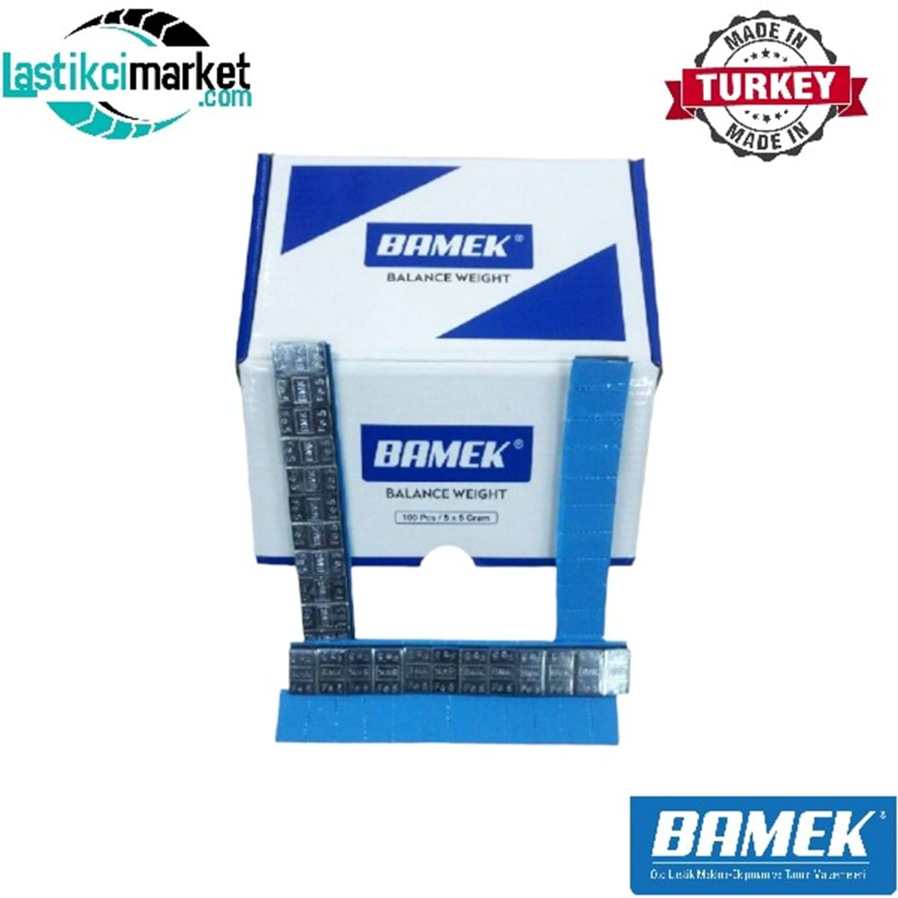 Bamek Yapışma Kurşun (5X5) Pk.Miktar (100x60 Gr.)