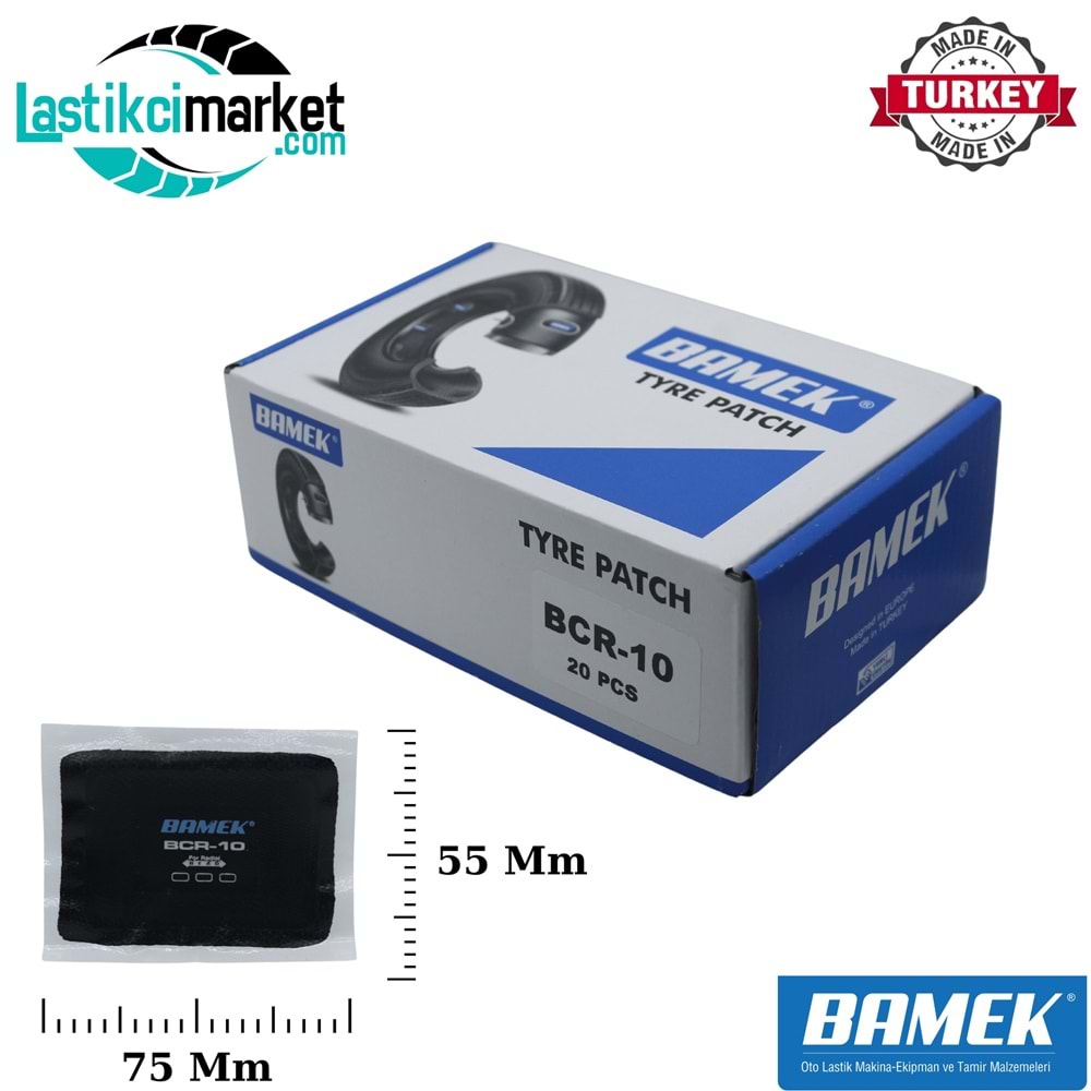 Bcr 10 Bamek Radyal Yama (75X55)Mm. Kutu İçi Adet (20)