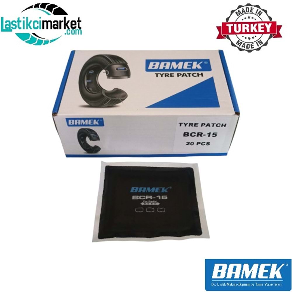 Bcr 15 Bamek Yama (90X75)Mm. Kutu İçi Adet (20)