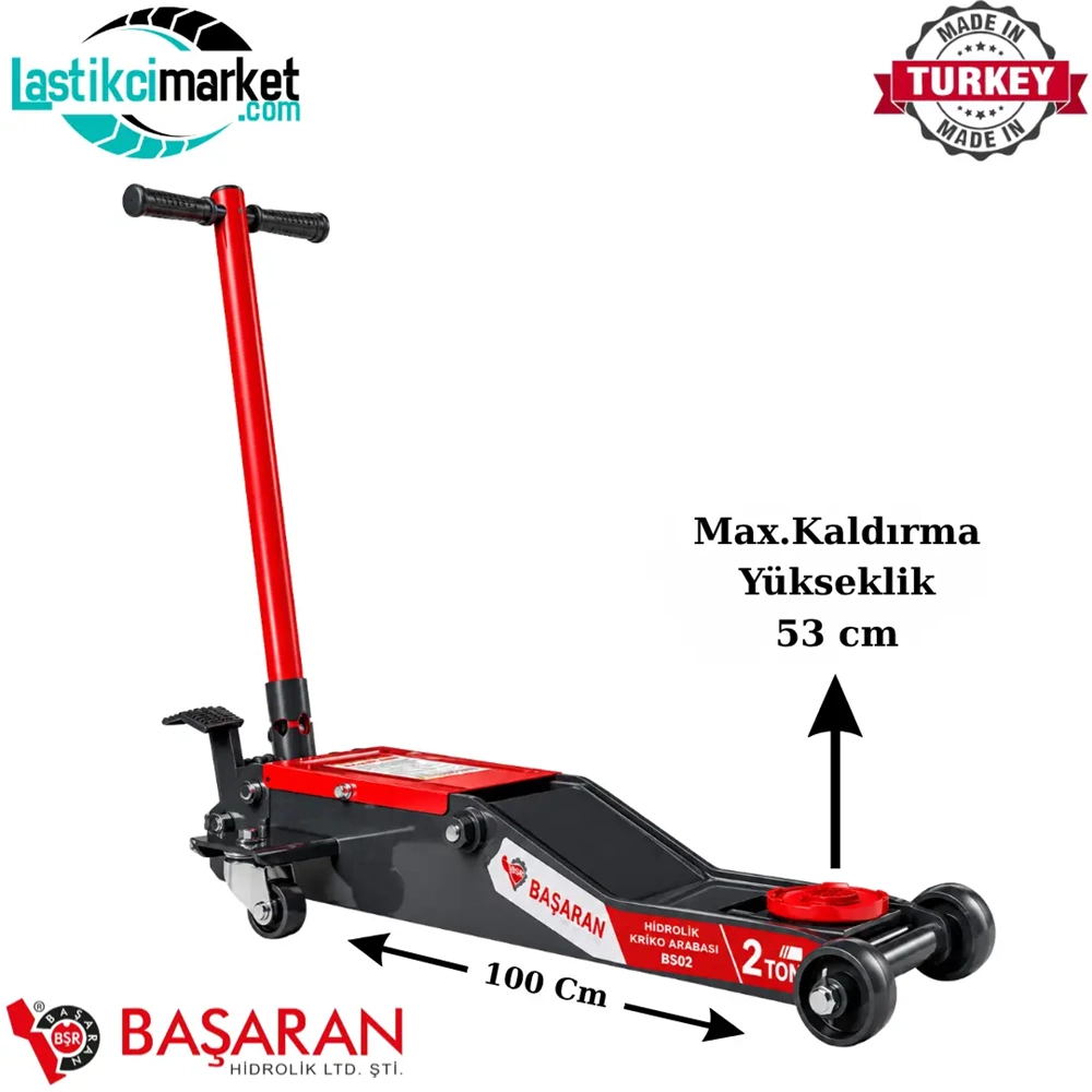 2 Ton Başaran Alçak Profil Timsah Kriko