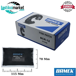 Bcr 12 Bamek Radyal Yama (115X70)Mm. Kutu İçi Adet (10)