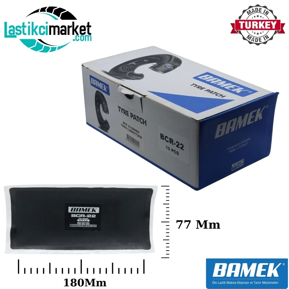 Bcr 22 Bamek Radyal Yama (180X77)Mm. Kutu İçi Adet (10)
