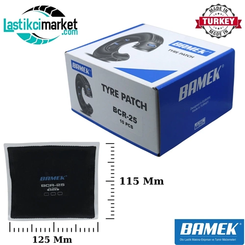 Bcr 25 Bamek Radyal Yama (125X115)Mm. Kutu İçi Adet (10)