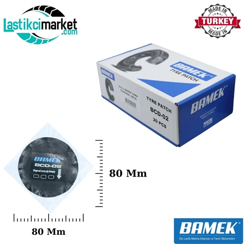 Bcd 2 Bamek Diagonal Yama Q(80)Mm. Kutu İçi Adet (20)
