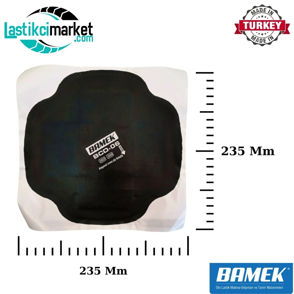 Bcd 6 Bamek Diagonal Yama Q(235)Mm. Kutu İçi Adet (10)