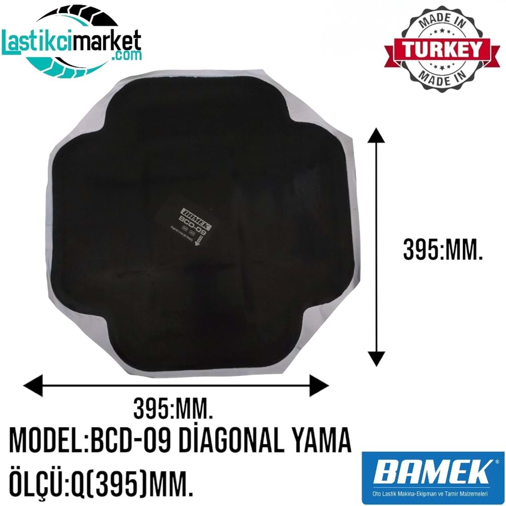 Bcd 9 Bamek Yama Diagonal Q(395)Mm. Kutu İçi Adet (5)