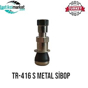 Çelik Sibop Tr-416-Ss Üstten Somunlu İnce