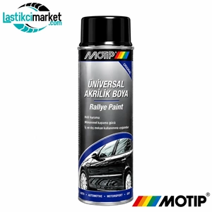 Motip Mat Siyah 13028 (500)Ml Jant Boyası