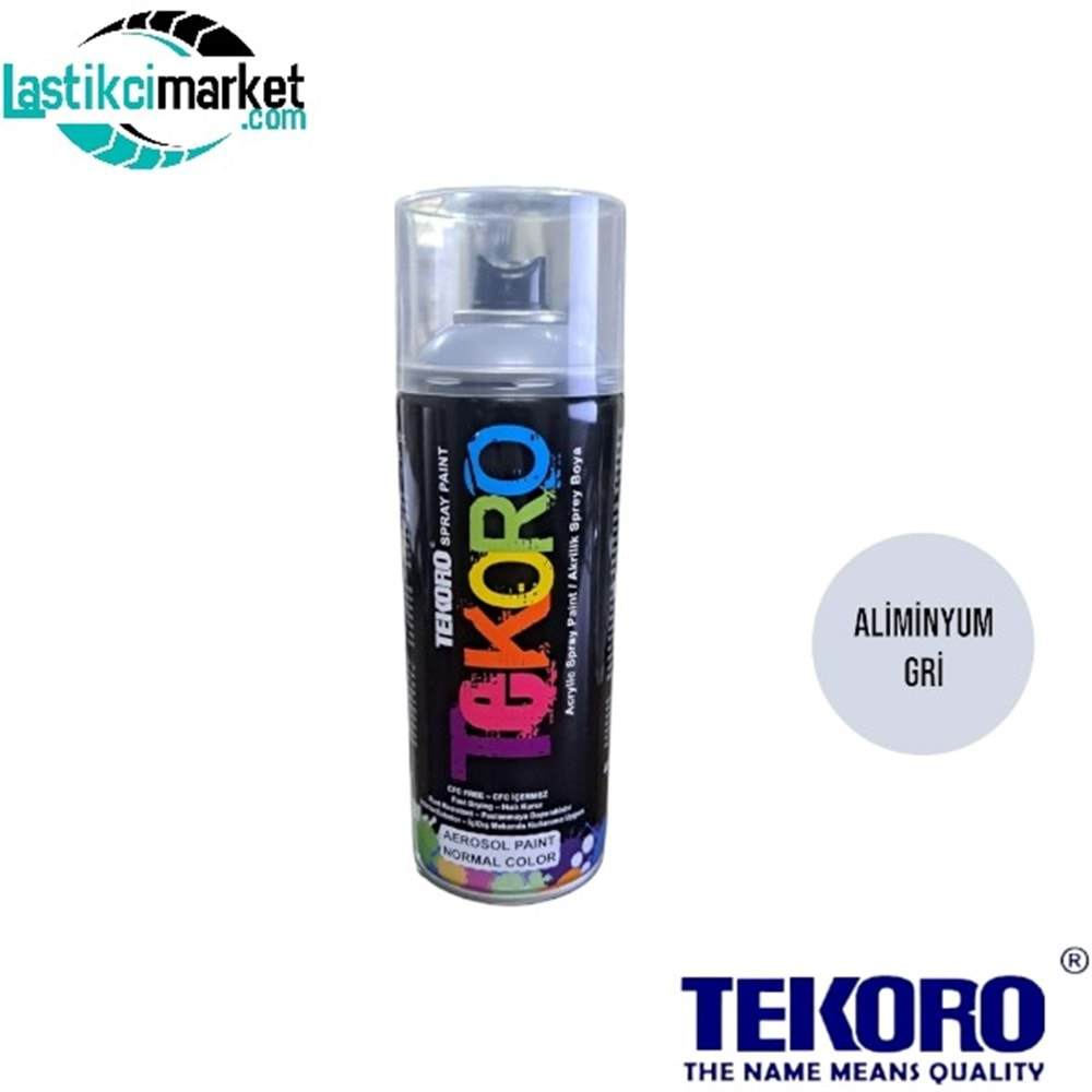 Tekoro Aliminyum Jant Boyası 9005 (400)Ml