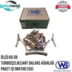 60 Gr Turbo Yerli Kurşun Paket İçi Miktar (50)