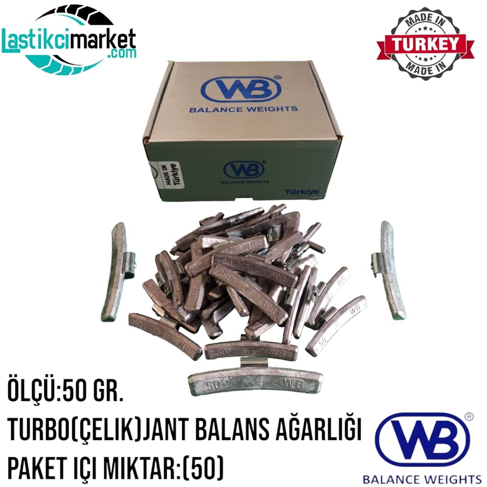 50 Gr Turbo Yerli Kurşun Paket İçi Miktar (50)