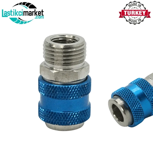 Stoper Gövde 1/2 Erkek-1/4 Dişi Gövde (Bilyalı)