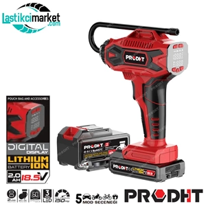 Dht Şarjlı Dijital Ve Çakmak Girişli Lastik Şişirme Makinesi