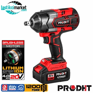 Dht 1/2 Şarjlı Somun Sıkma Makinesi 1200 Nm Tork