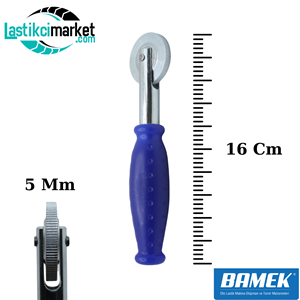 Makara Yama Ezici Plastik Saplı 5 Mm