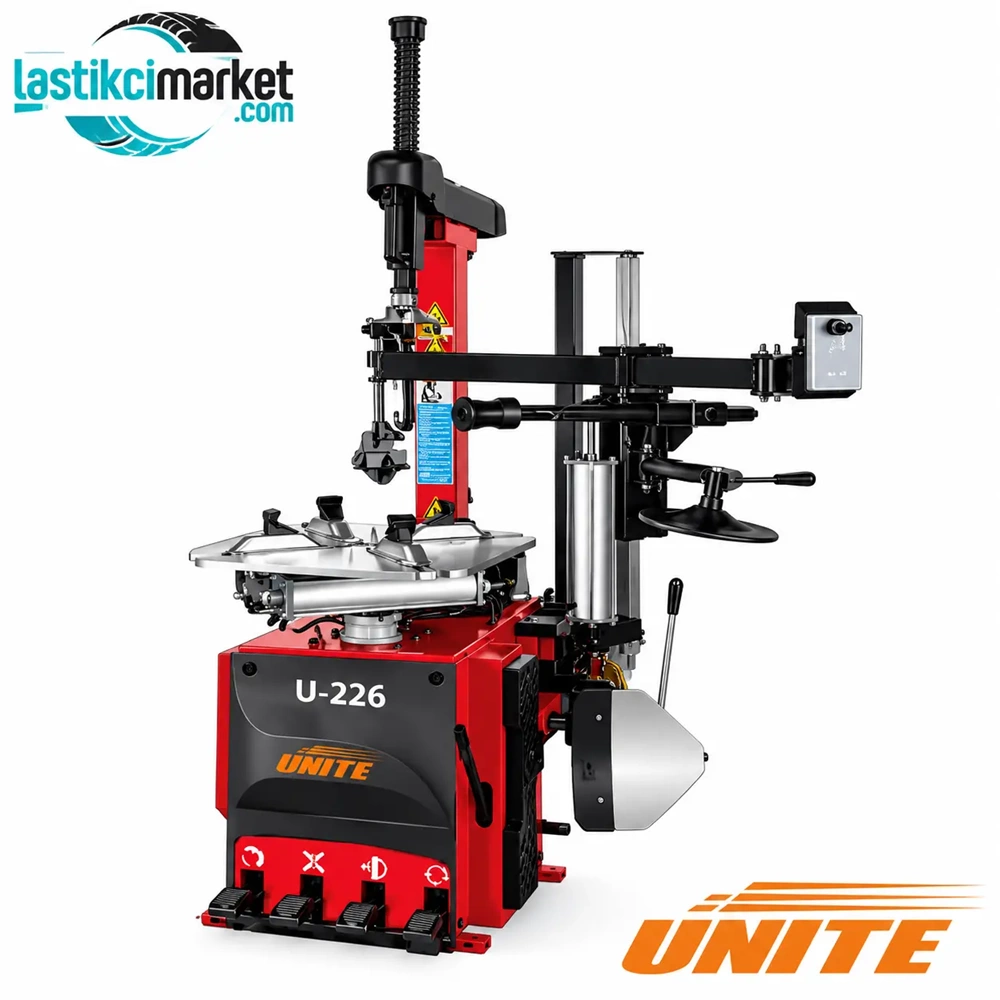Unite U-226 Tam Otomatik Çift Devir Plus Aparatlı Sökme Takma Makinesi 10-24 380V