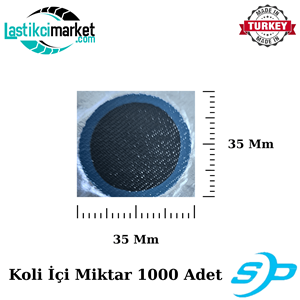 U 3 Yerli Çivi Deliği Yama Kolisi (1000) Adet Koli İçi Miktar